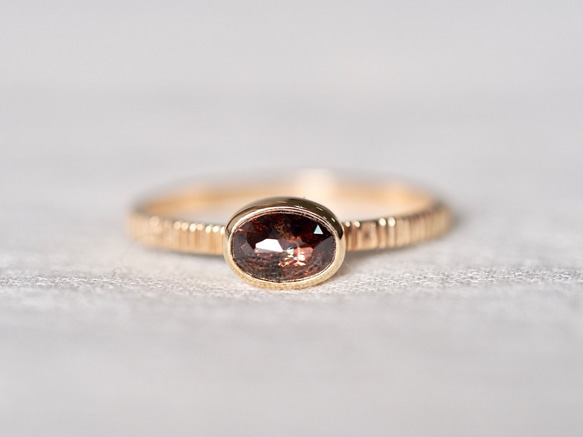 Chocolate Brown Diamond Ring 1枚目の画像