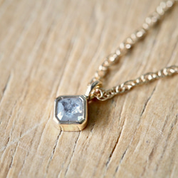 Baby Square Diamond Choker 3枚目の画像