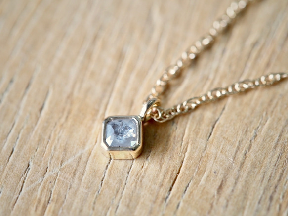 Baby Square Diamond Choker 3枚目の画像