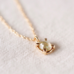 Water Lily Diamond Necklace 2枚目の画像