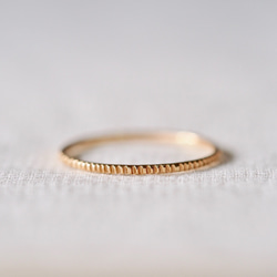 Milled Stacking Ring Fine 1枚目の画像