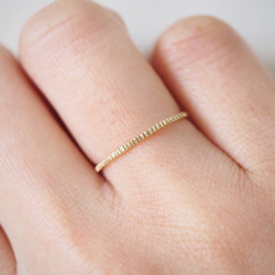 Milled Stacking Ring Fine 3枚目の画像