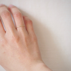 Milled Stacking Ring Fine 4枚目の画像