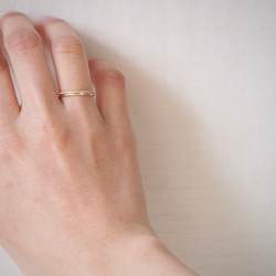 Milled Stacking Ring Fine 5枚目の画像