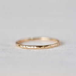 Hammered Stacking Ring Medium 1枚目の画像