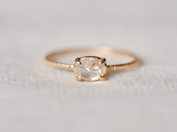 Pink Veil Diamond Ring 1枚目の画像