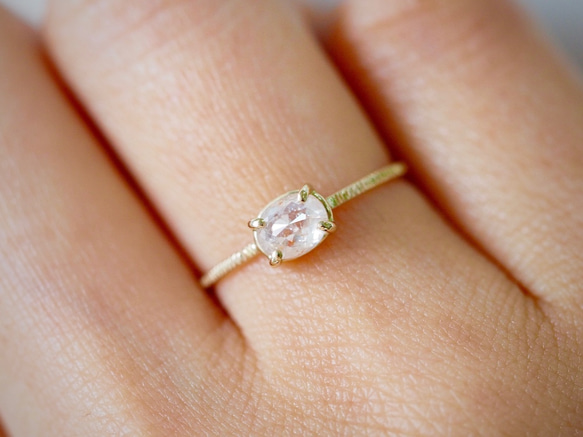 Pink Veil Diamond Ring 3枚目の画像