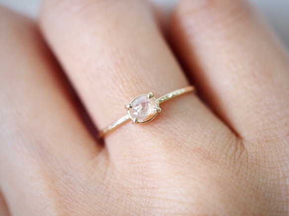 Rose Petal Diamond Ring 3枚目の画像