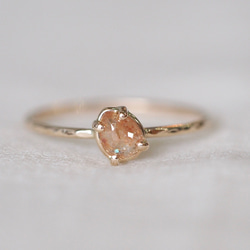 Baby Peach Diamond Ring 1枚目の画像