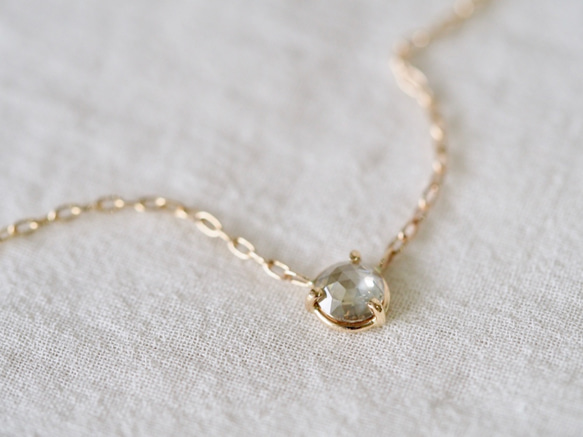 Moon Light Diamond Necklace 4枚目の画像