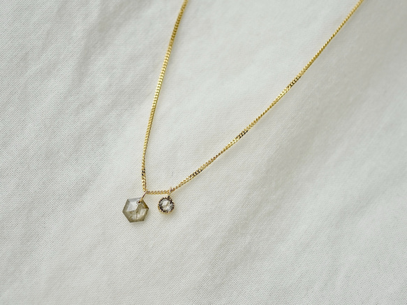 Little treasures diamonds necklace 1枚目の画像