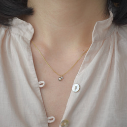 Little treasures diamonds necklace 6枚目の画像