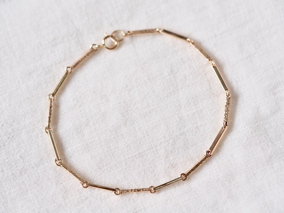 Repeated Bar Bracelet 3枚目の画像