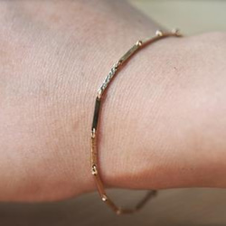 Repeated Bar Bracelet 4枚目の画像