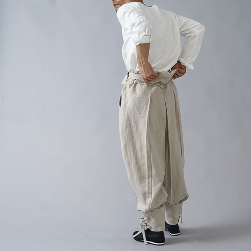 パンツ wa fu wafu 】 linen clothing