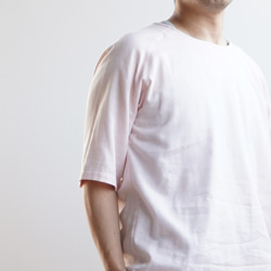 [試用產品！ ] Unisex Cotton W Gauze Tops T 卹#training / 粉色 t020m-pnk1 第8張的照片