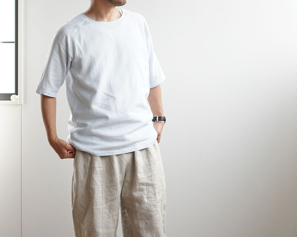 [試用產品！ ]中性棉W紗布上衣T卹#訓練/淡藍色t020m-lbu1 第2張的照片