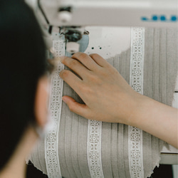 [wafu訂單銷售]「波特曼」亞麻洋裝木巴蕾絲/a014c-flx1 第9張的照片