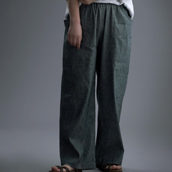 [wafu 學徒] 男女通用錢布雷麵包褲 #training/green &amp; grey b013s-gag1 第1張的照片