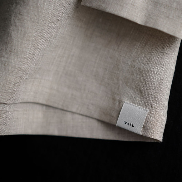 [M size] [Wafu Beginner Edition] Limited Linen Top Golden ratio 第10張的照片