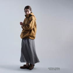 [Wafu Premium] [定做] Linen Anorak Anorak Parka / Delhi Brass h053 第6張的照片