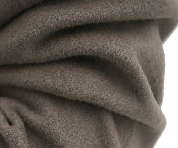 &lt;直到10月7日，有限價格&gt;自由埃德娜×羊毛（羊毛）回色帶外衣/炭灰色T7-1 第5張的照片