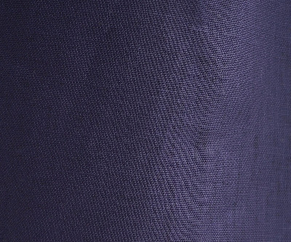 [僅限一件衣服！試用項目] Atsuji亞麻連衣裙Cocoon無袖/深藍色a028b-nbn2 第5張的照片