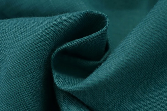 【華夫】中厚亞麻短上衣開衫外套袖口袖外套/帝國綠h001c-epb2 第5張的照片