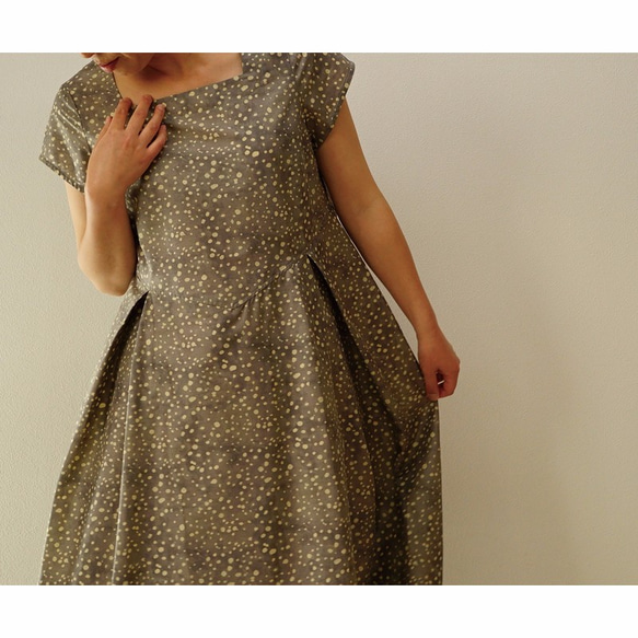[Wafu]自由禮服梅拉妮阿泰方頸禮服裙a19-20 第4張的照片