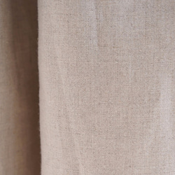 【wafu】中厚 リネン パンツ ワイドキュロット スカーチョ 紐付き 後ろゴム/亜麻ナチュラル b006c-amn2 5枚目の画像