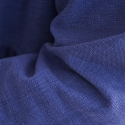 [Wafu]棉質連衣裙Kashukuru頸部靛藍a30-3 第5張的照片
