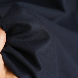 [2限量價]法蘭絨羊毛羊毛連體泳衣內襯規格蓬鬆袖V領/海軍藍a77-3 第5張的照片