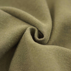[Wafu與厚布羊毛羊毛圓領套內襯總/橄欖綠b5-27 第10張的照片