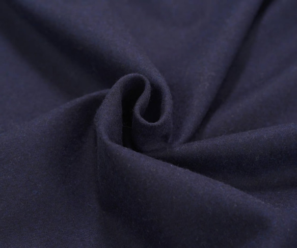 [Wafu] &lt;試驗配件&gt;軟wool100％海軍袍外套b22-55 第10張的照片