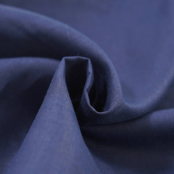 【Wafu】中號亞麻襯衫Dolman袖上衣T卹/東方藍t12-16 第10張的照片