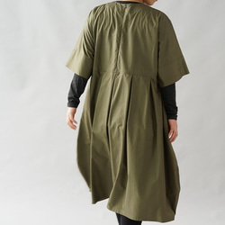 【Wafu】高密度棉質連體Dolman / Moss Green a041g-sgn1 第4張的照片