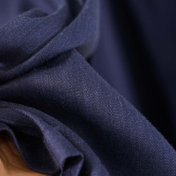 [wafu簡介]亞麻Haori開衫Dolman袖外套/藏青色h014a-nbn1 第10張的照片