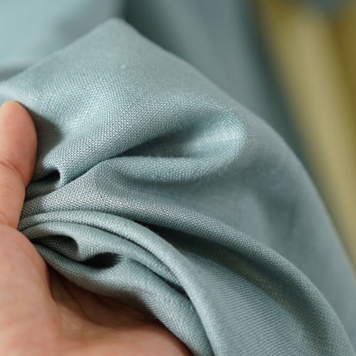 wafu】中厚 リネン ワンピース ピンタック アオザイ風 リネンドレス