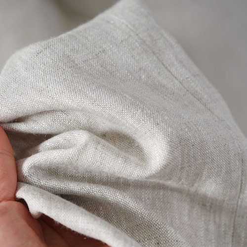 wafu入門編】中厚リネン パンツ ボトムス ウエスト紐 ゴム