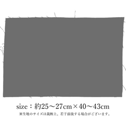 【wafu】はぎれ linen100% リネン 5枚セット【ゆうパケット可】【25×40cm 】z014a-no10 5枚目の画像