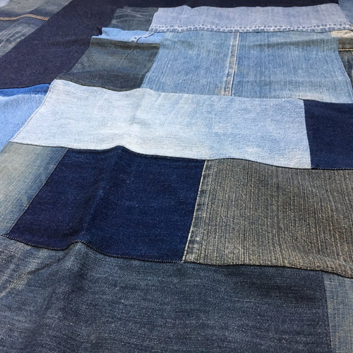 デニム　リメイク　ラグ　絨毯　藍 ragmatst_z0788-denim-80-150