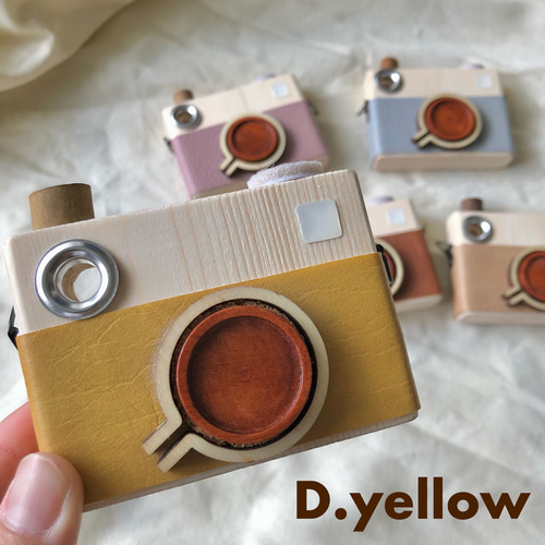 再販！ 木製カメラ ウッドカメラ ＊ おもちゃ・人形 HANKICHI.md 通販