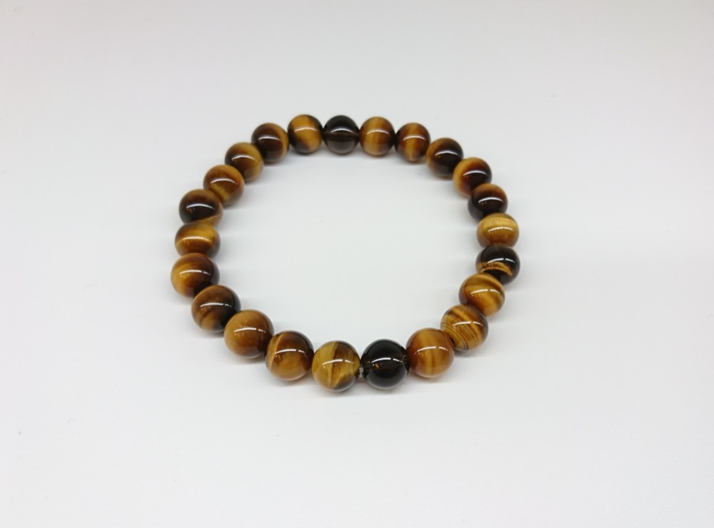 Angelmoon オリジナル ブレスレット(タイガーアイ、スモーキークォーツ)