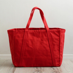 <送料無料>A3 TOTE RED 1枚目の画像