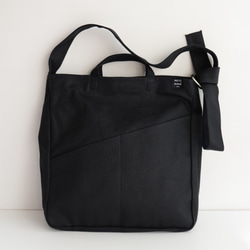 YUWAI (3WAY) TOTE  BLACK 1枚目の画像