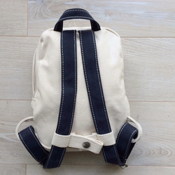 <送料無料>KID'S RUCK NATURAL × NAVY 2枚目の画像