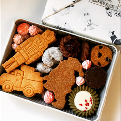 【予約販売】クリスマスクッキー缶 〜発送予定12月18日～21日 1枚目の画像