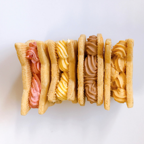 ニャンバターサンド 5個セット（猫のバターサンド） 焼き菓子 kashiya