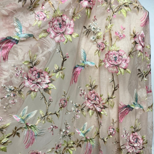 オリエンタルな生地