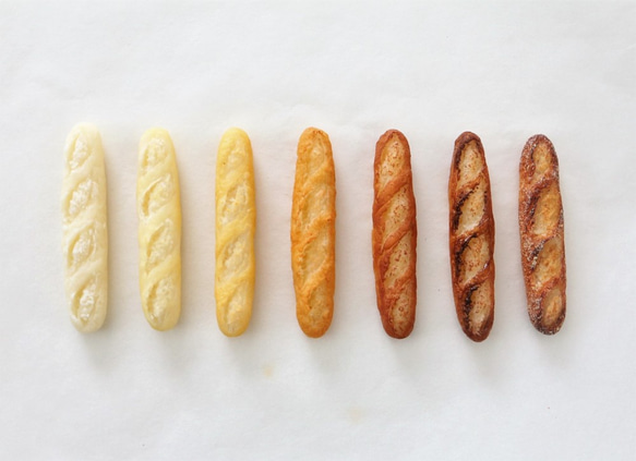 フランスパンのネクタイピン【おいしいネクタイピンシリーズ・BOX入り】 9枚目の画像